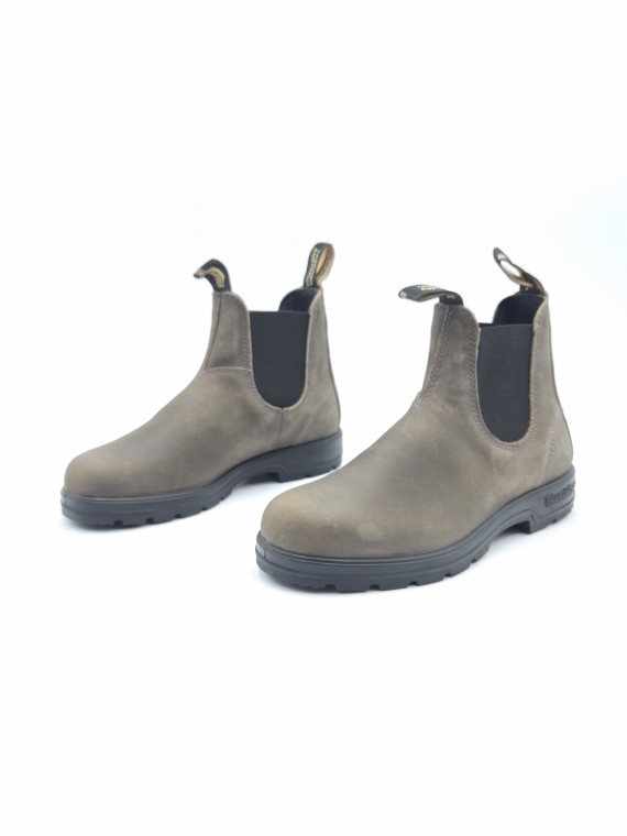 classic chelsea boot nubuck clay wax