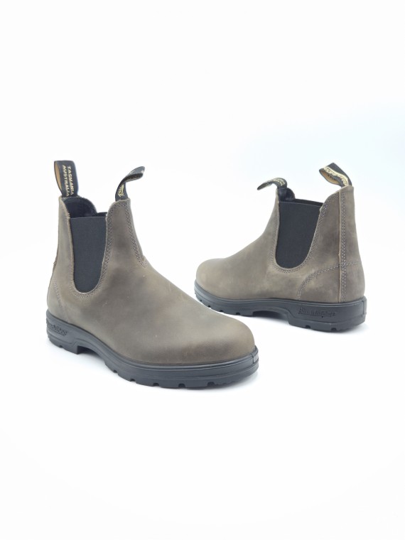 classic chelsea boot nubuck clay wax