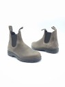 classic chelsea boot nubuck clay wax