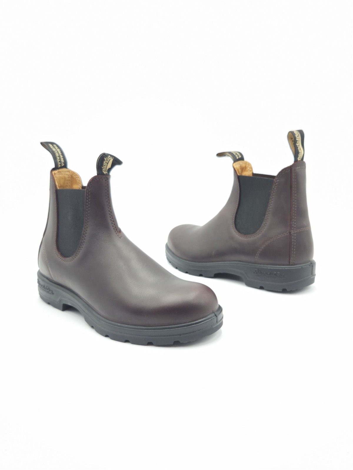 classic chelsea boot cuir auburn