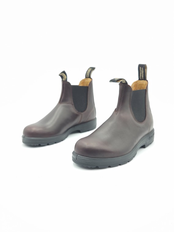 classic chelsea boot cuir auburn
