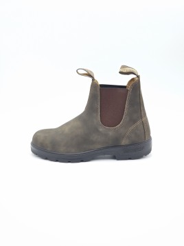 classic chelsea boot cuir marron