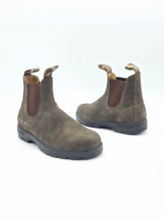 classic chelsea boot cuir marron