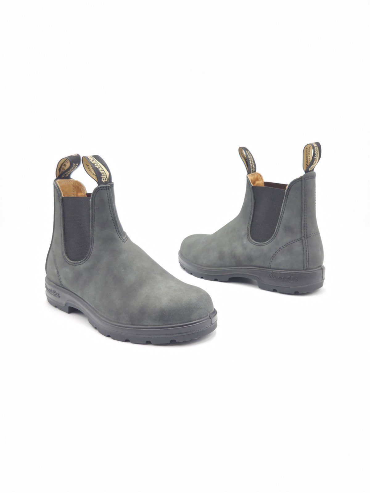 classic chelsea boot cuir rustic black