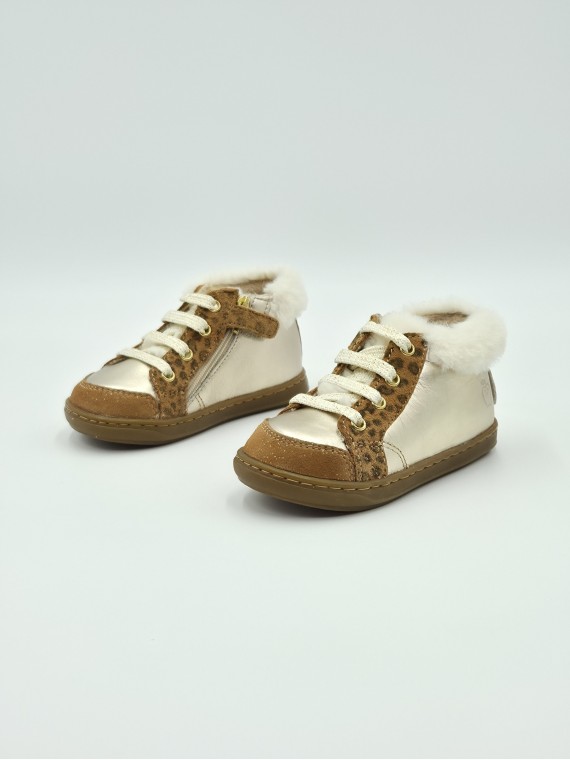 bouba zip hair cow artic lt bronze