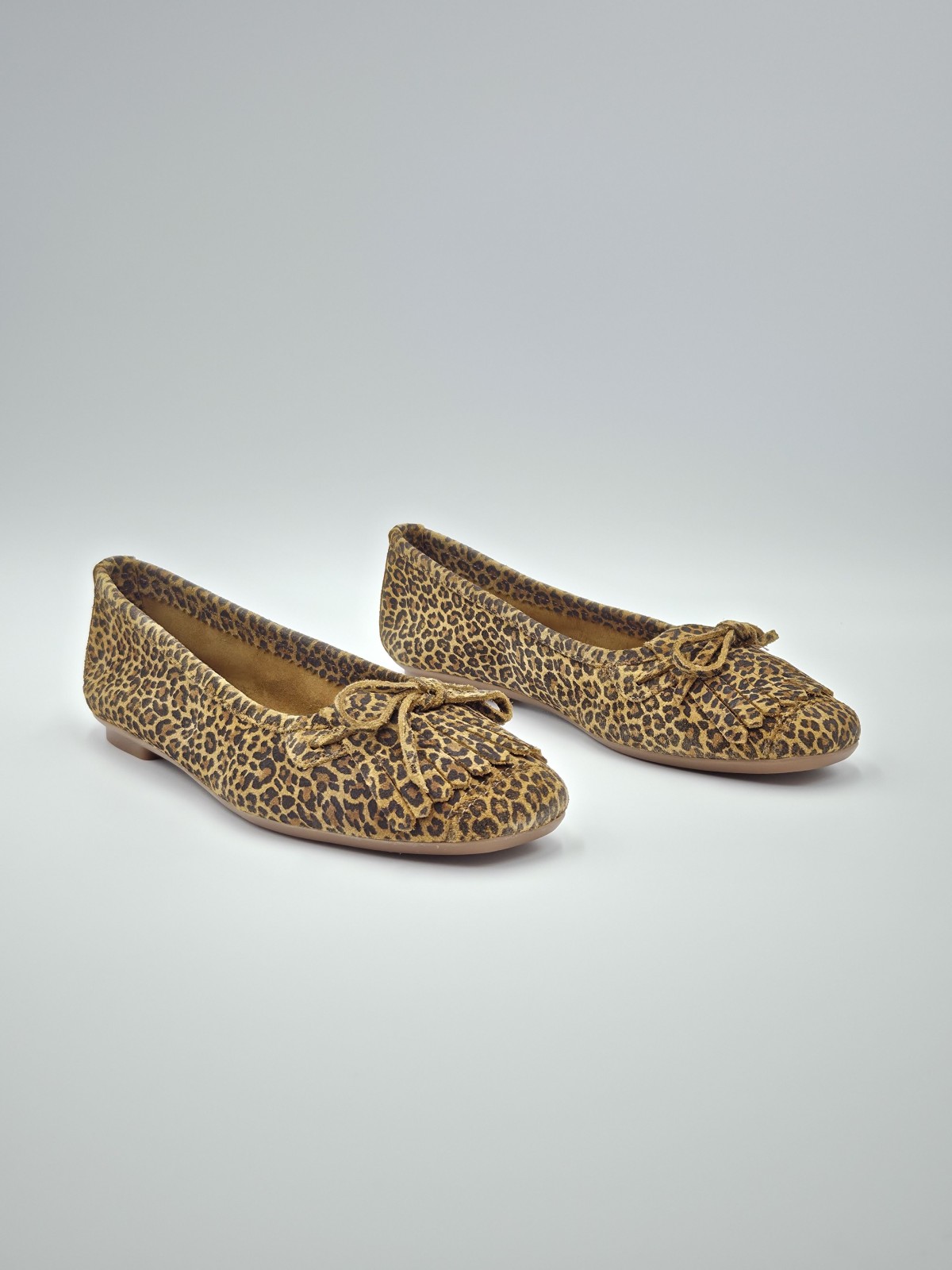 hindi cuir velours mini leo camel