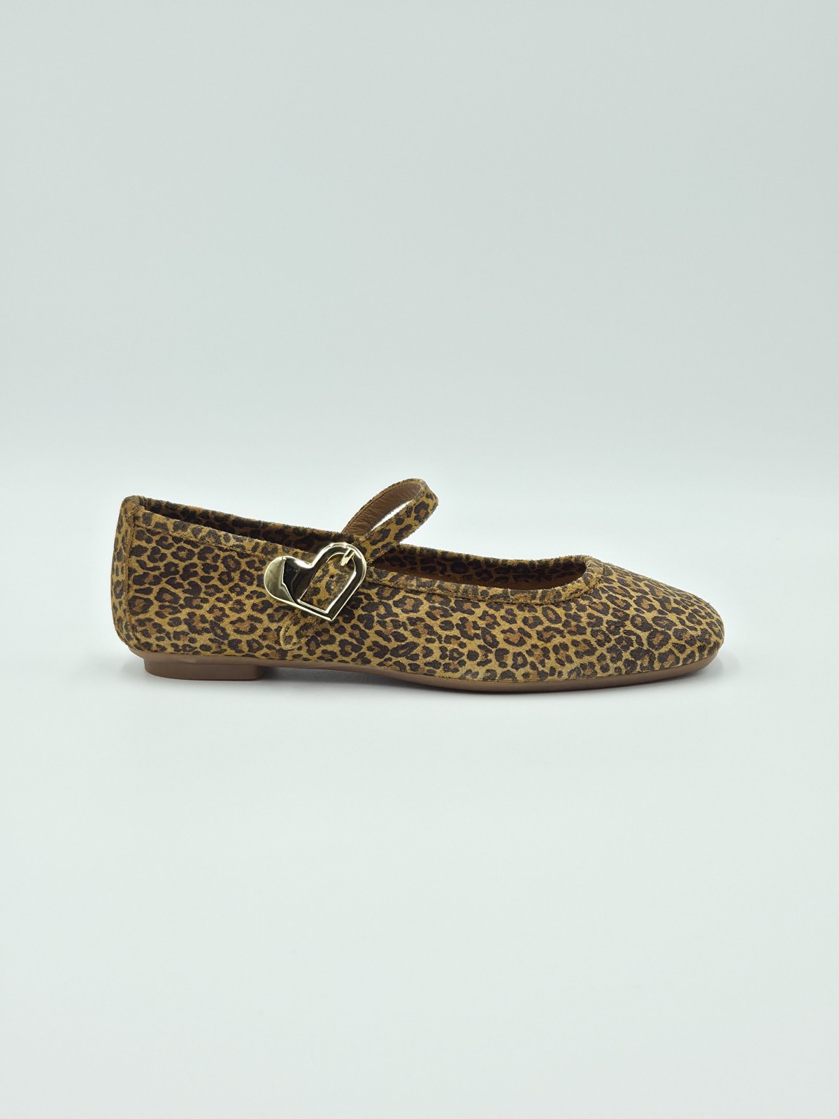 hamor cuir velours mini leo camel