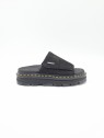 zebzag slide black e nubuck noir