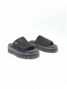zebzag slide black e nubuck noir