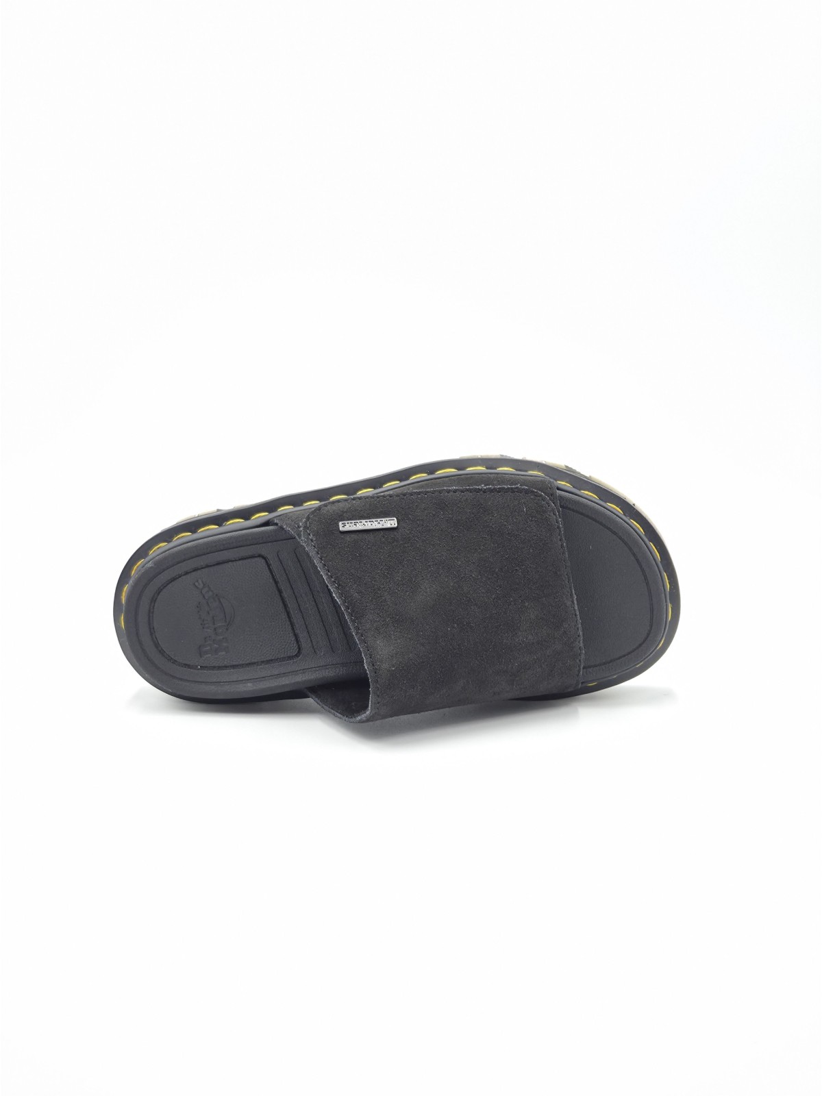 zebzag slide black e nubuck noir