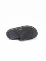 zebzag slide black e nubuck noir