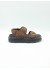 ZEBZAG SANDAL SEPIA - NUBUCK - M