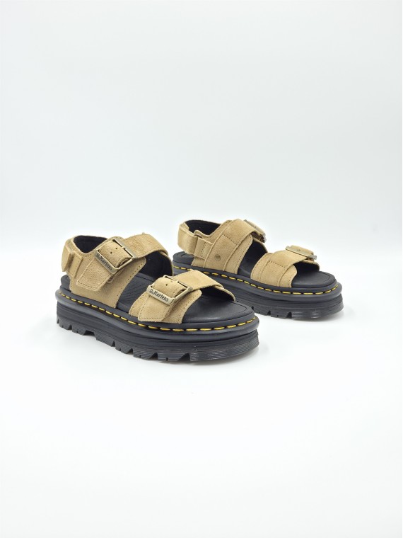 zebzag sandal savann nubuck tan