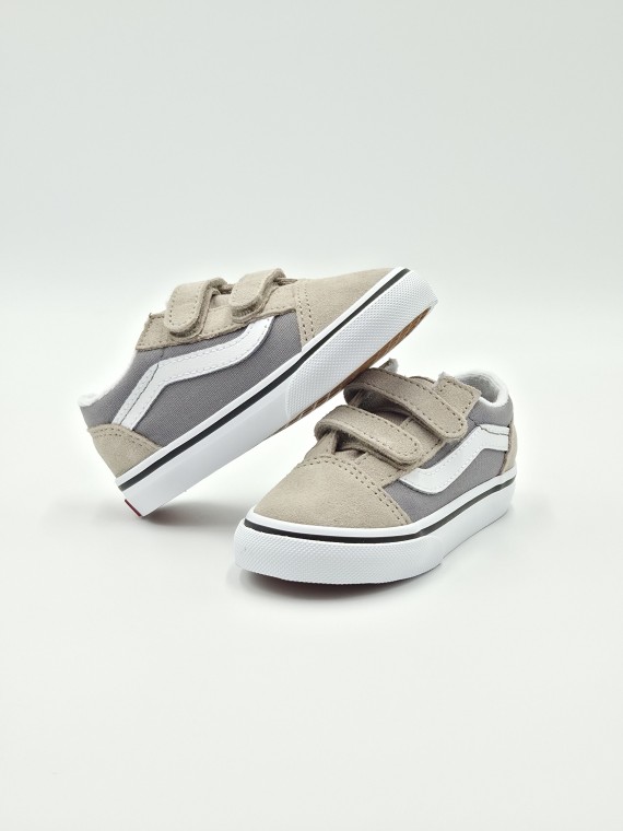 old skool v. nubuck/textile 2-tone frost gray