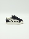 old skool v. nubuck/textile geo check black