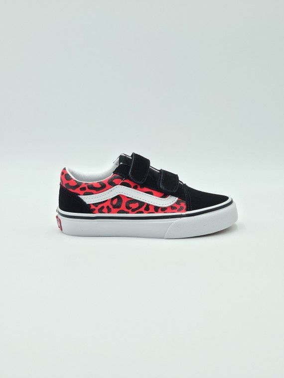 old skool v. nubuck/textile diva pink