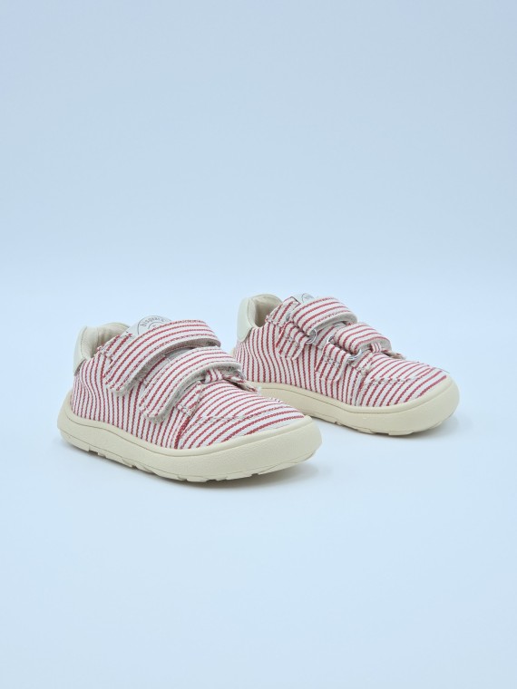 barefoot skipper textile rouge
