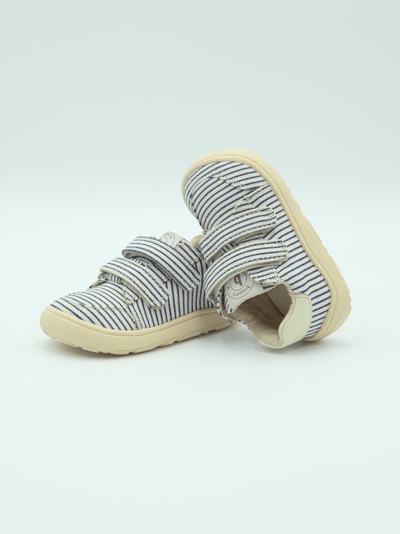barefoot skipper textile bleu