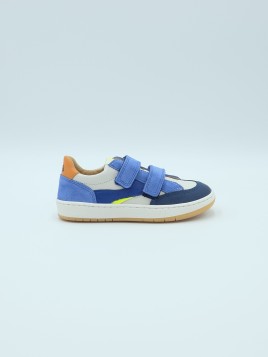 thais cuir blanc-jeans/lemon