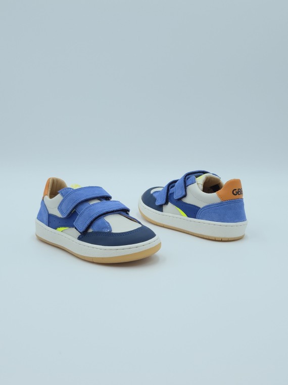 thais cuir blanc-jeans/lemon