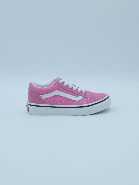 old skool. nubuck/textile color theory pink fizz