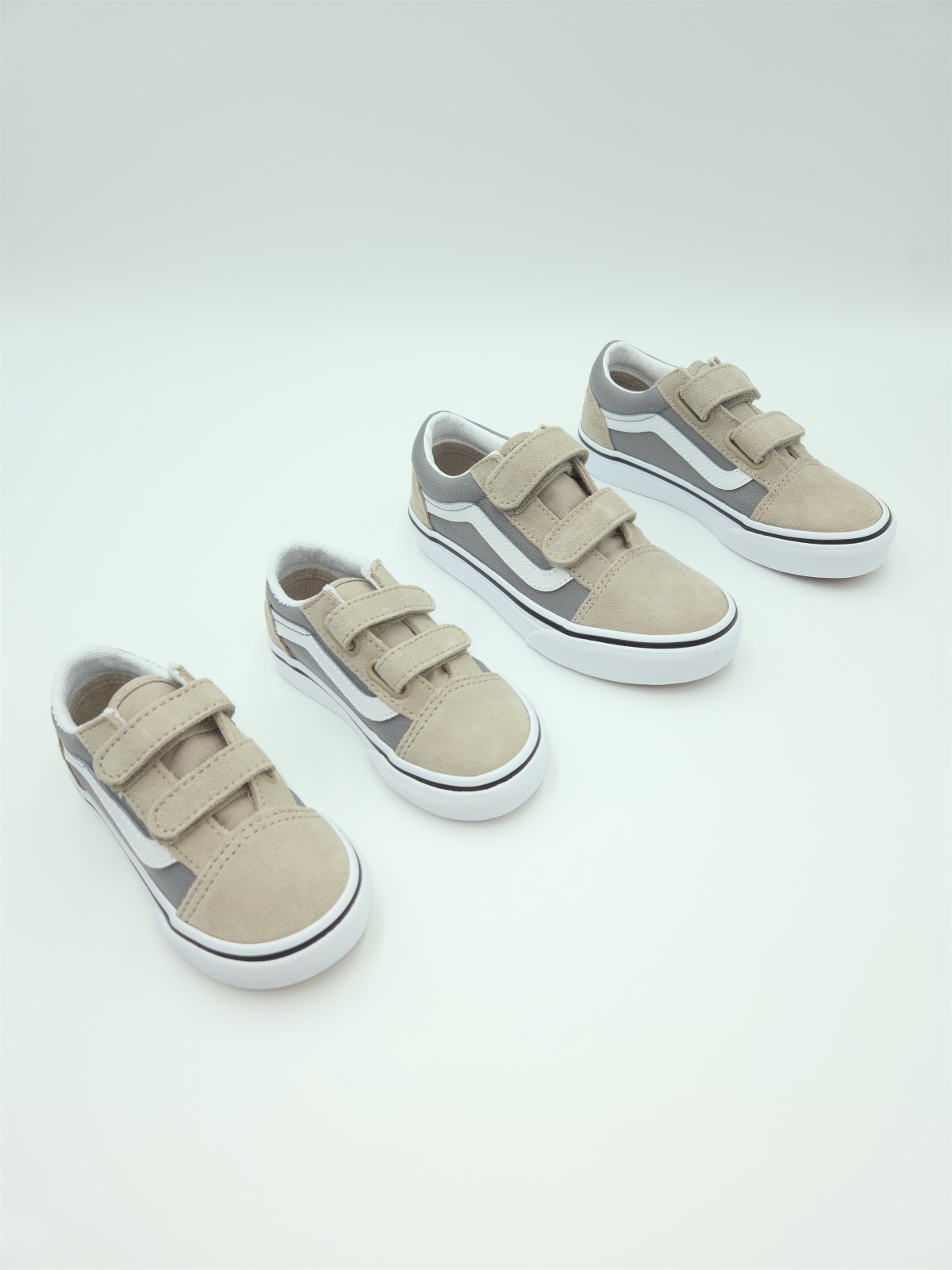 old skool v. nubuck/textile 2-tone frost gray