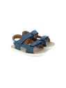 goa boy scratch nubuck blue steel