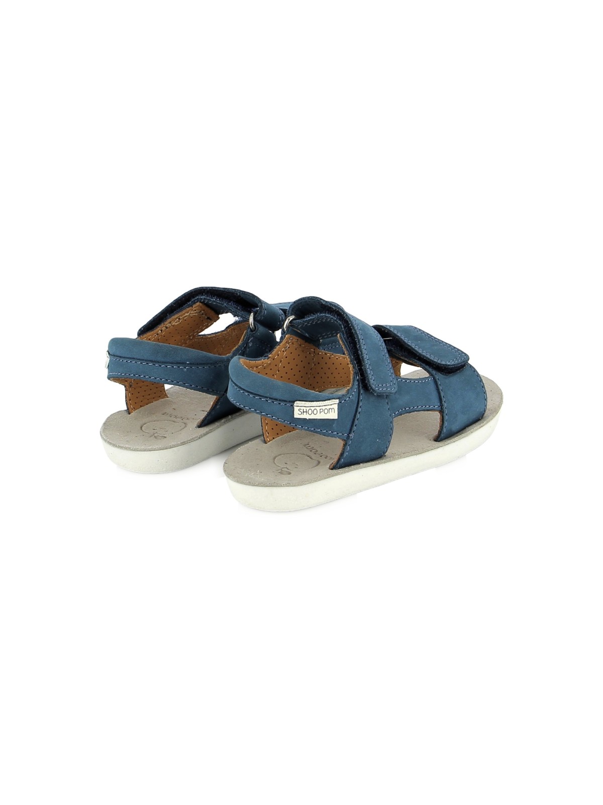 goa boy scratch nubuck blue steel