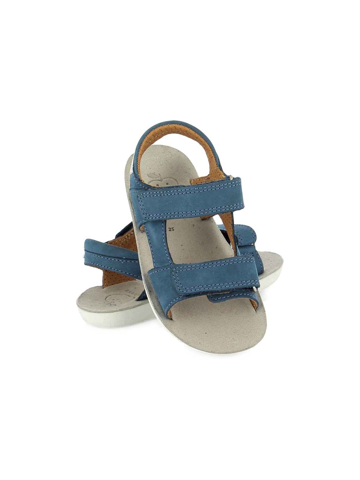 goa boy scratch nubuck blue steel