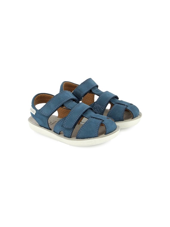goa new scratch nubuck blue steel