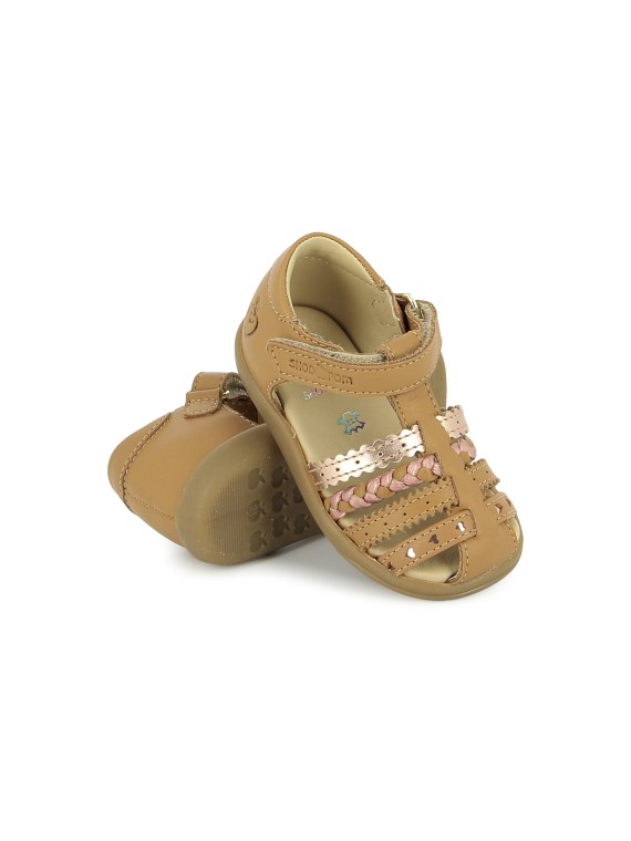 pika etnic nappa clear camel-copper