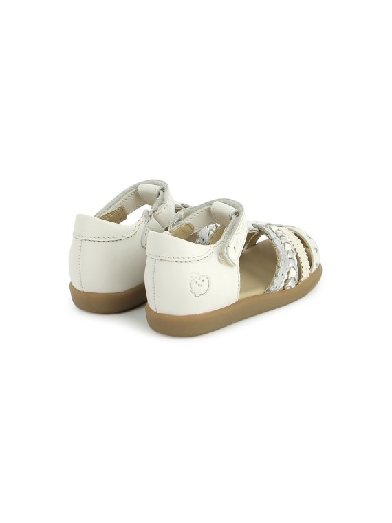 pika etnic nappa white-silver