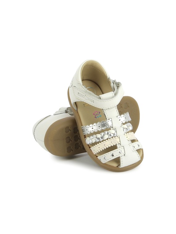 pika etnic nappa white-silver