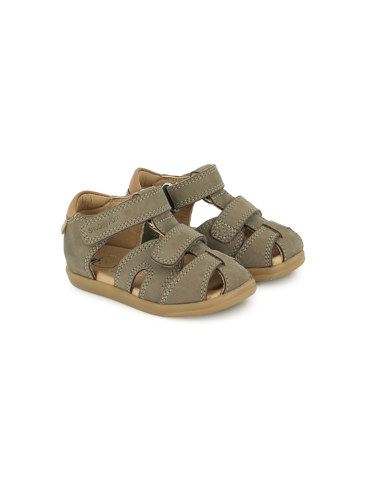pika scratch nubuck kaki-camel