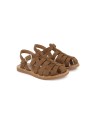 plage-stitch dad nubuck cognac
