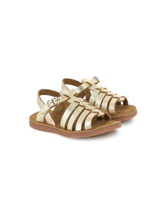 plage-air pur strap crosta metal platine