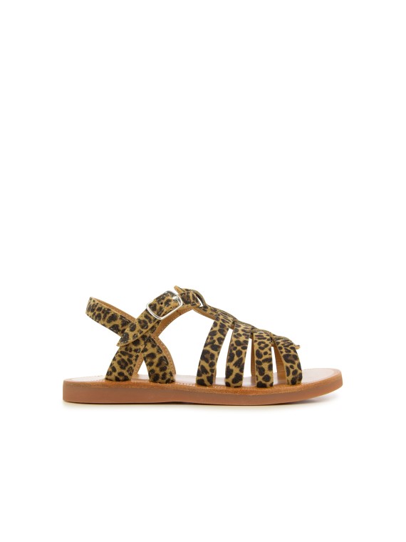 plagette strap mini leo sahara