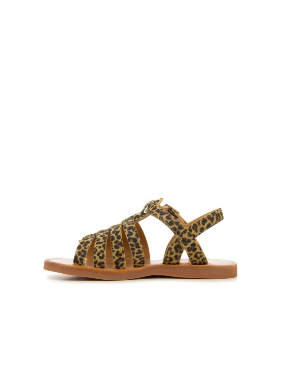 plagette strap mini leo sahara