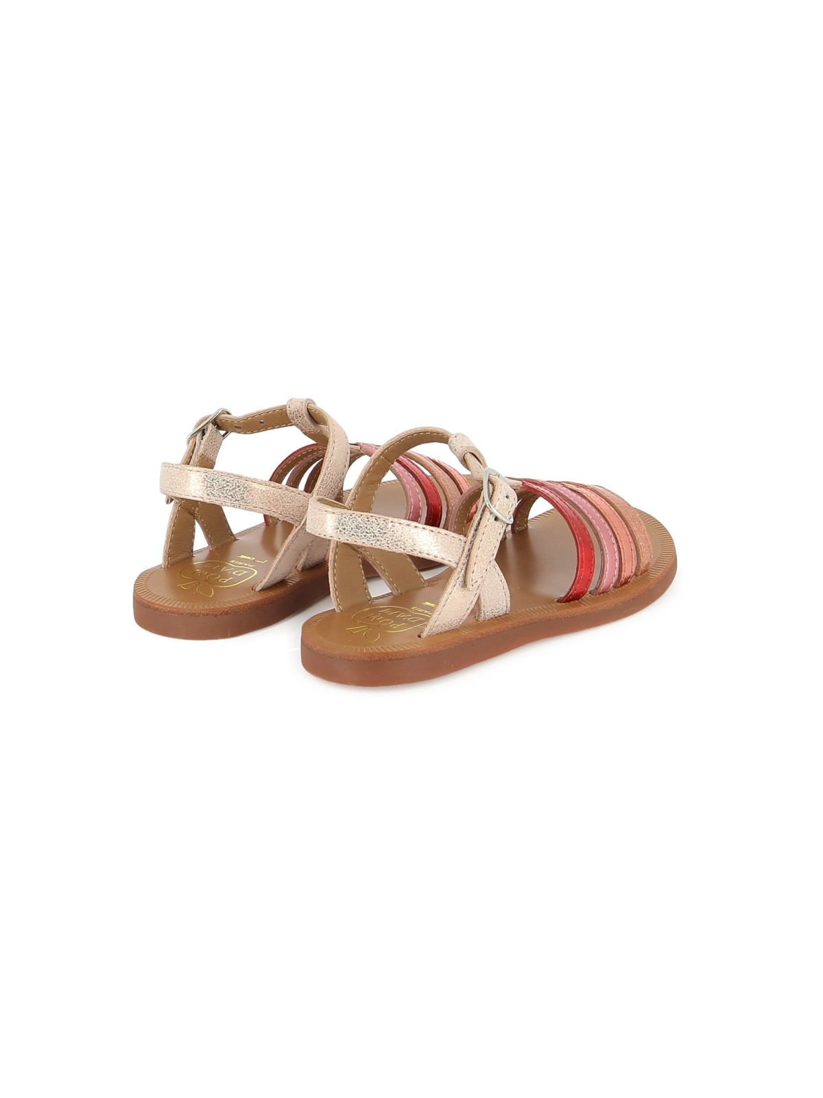 plagette new salome muestra-laminat nude-rose orange