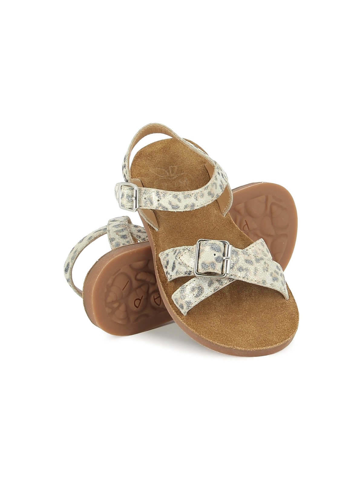 plage-air crossy mini leo bianco-platino