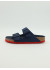 arizona kids cuir bleu/rouge desert soil