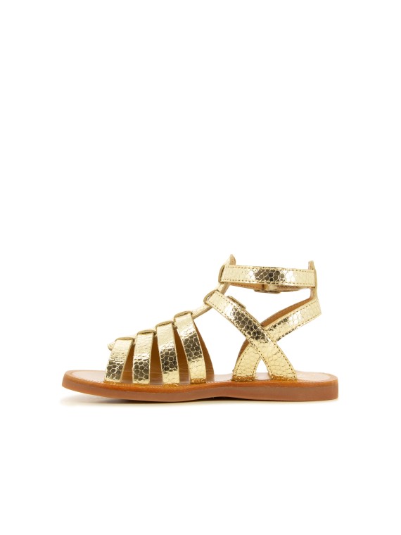 plagette gladiator blob platine