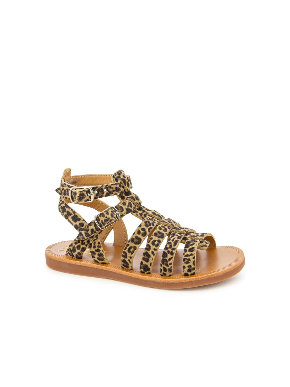 plagette gladiator mini leo sahara