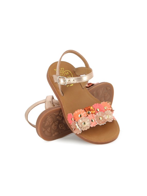 plagette multi flo laminato cuivre-multi