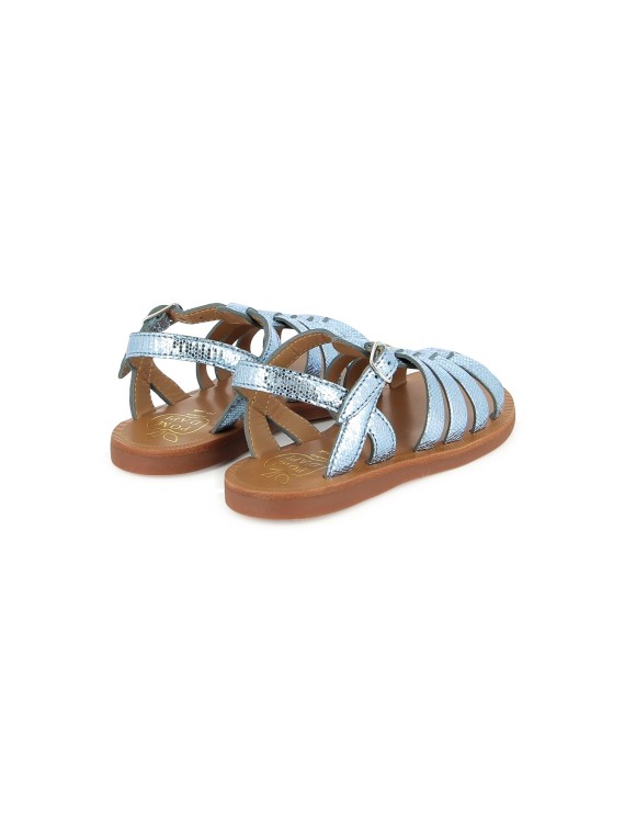 plagette strap milos turquoise