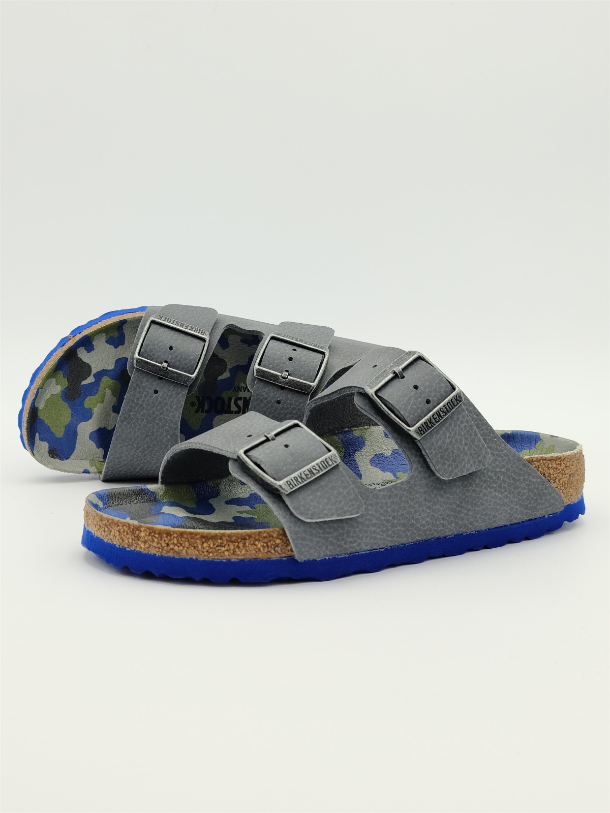 arizona kids cuir gray/camo