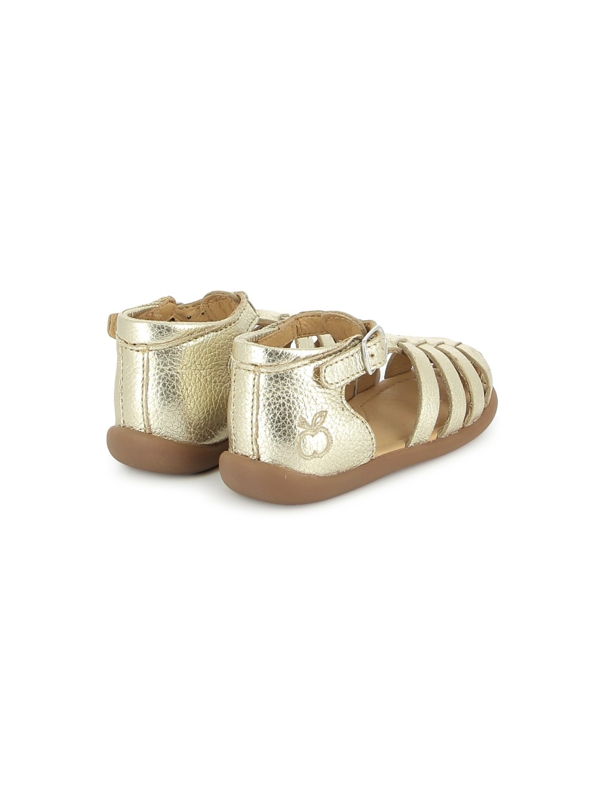 stand-up strap laminato graine platine