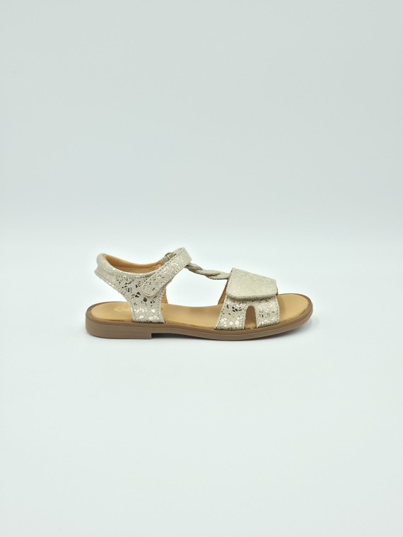 farena cuir beige or