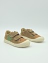 babe 2 nappa/suede spazzsole bone marron