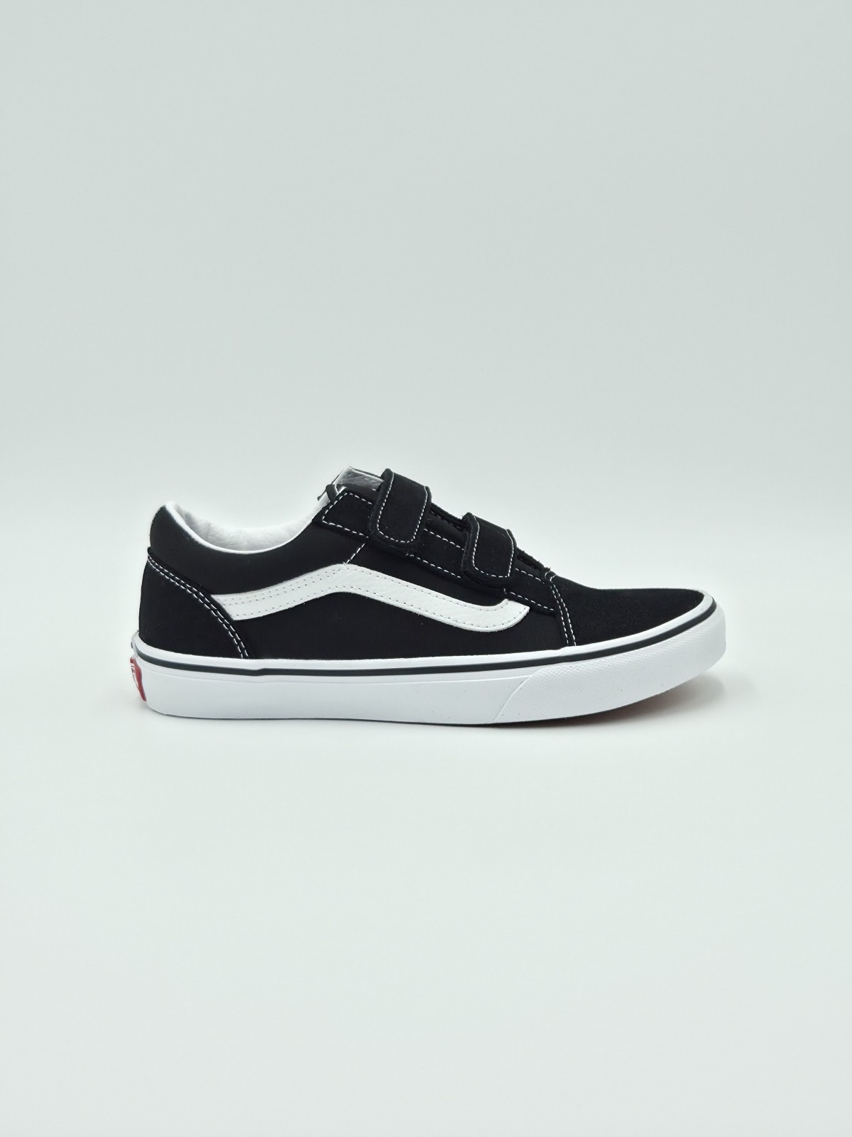old skool v. nubuck/textile black/true white